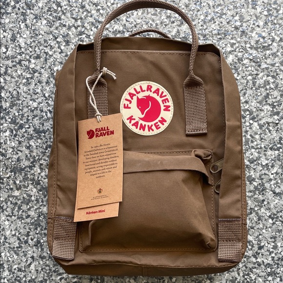 Fjallraven Handbags - Fjallraven Kånken Mini Backpack in Brown